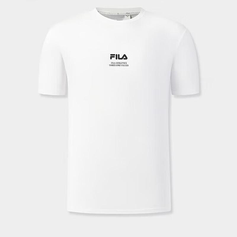 Fila Мужская футболка с коротким рукавом из ледяного шелка, быстросохнущая