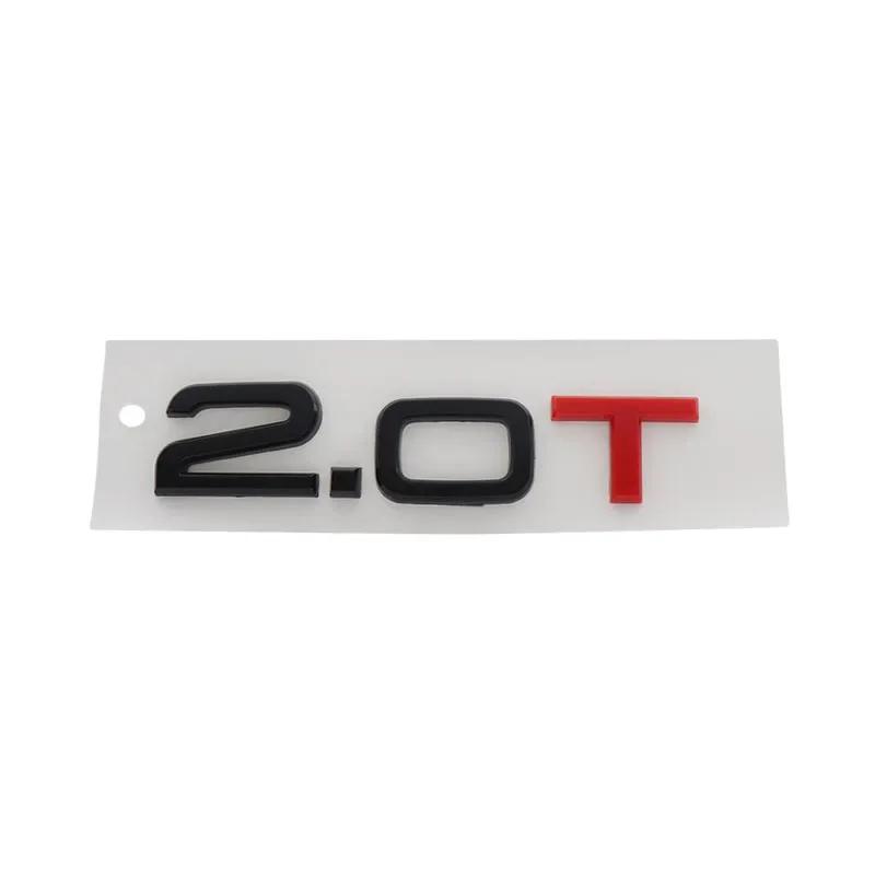 AAYS1 3D 2.0 T 2.0T 3.0 T 1.8T Буквы для A3 A4 A5 A6 A7 A8 Q2 Q3 Q5 Q7 Q8 автомобиля Двигатель Крыло багажника Задняя наклейка Шильдик Значок Наклейка