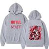 Hazbin Hotels Alastor Theme Hoody Hooded Shirt Sweatshirts for Men Men's Hoodies New & Graphic Essentials Hoodie Sweatshirt