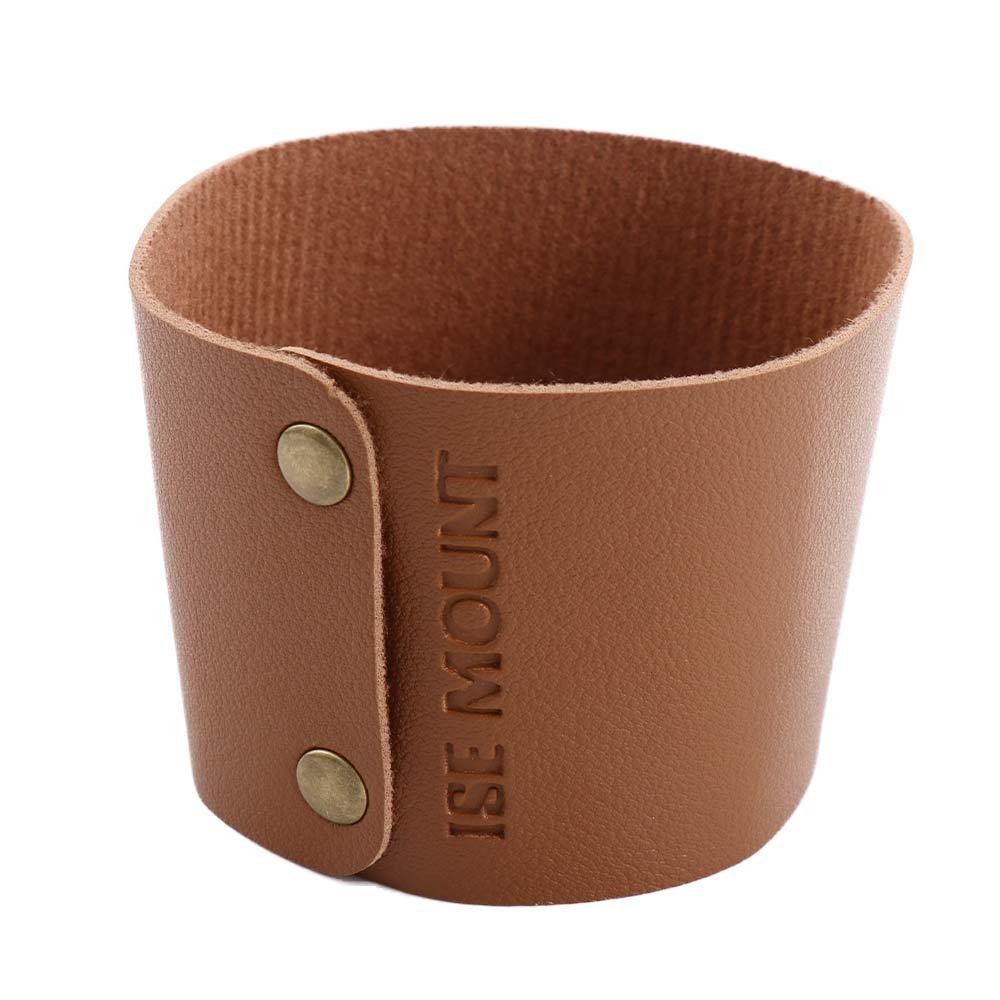 Cup Heat Insulation Cover Stainless Steel Cup Sleeve Cup Sleeve Leather Cup Cover Protective Cover