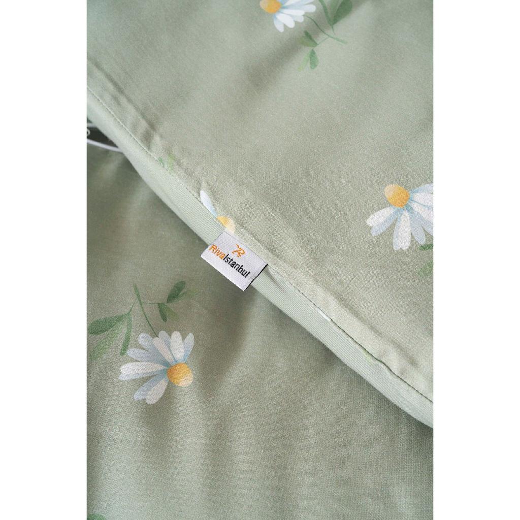 Комплект двойных пододеяльников Green Daisy из хлопка