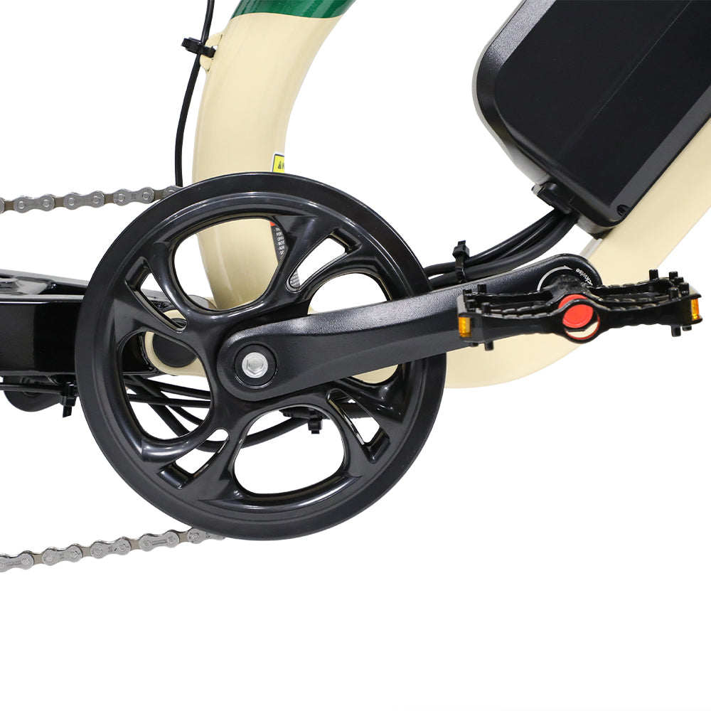 OneSport W66 Urban Electric Bike 500W, 48V13.5Ah, 20" Fat Tires, Full Suspension, APP Control Off-Road E-Bike