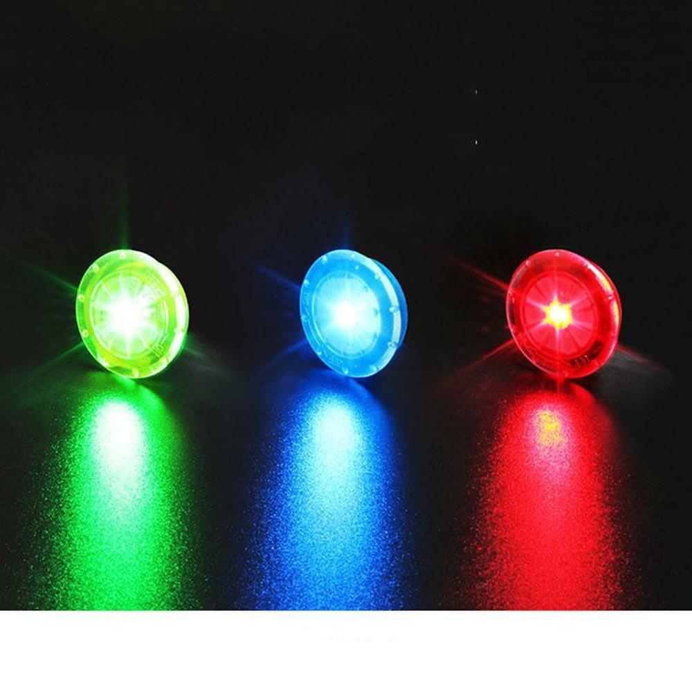 1 шт. мини-светильник для велосипеда, светодиодный светильник для велосипеда с батареей, фонарь для велосипедного колеса