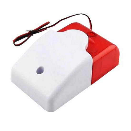 Звуковая и световая сигнализация Сирена Горн 12В/24В/220В - Динамик против кражи