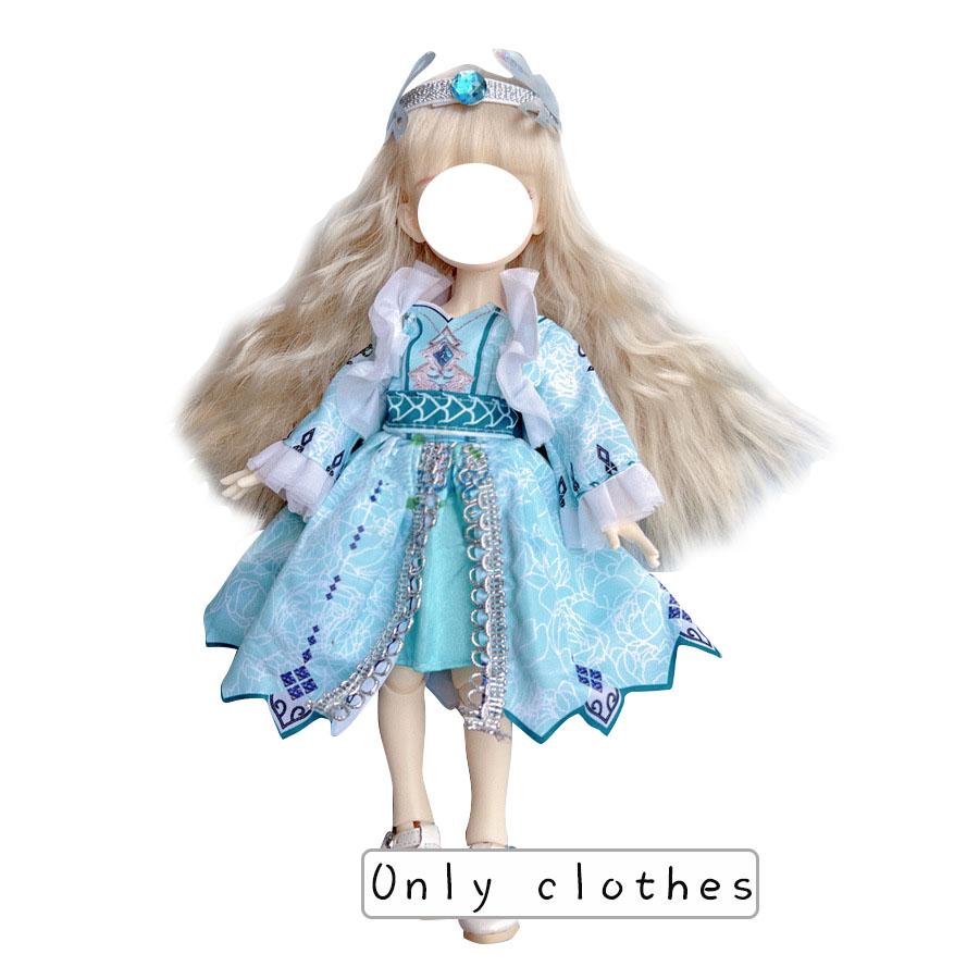 Красивое платье KK Одежда для кукол Prinss для 30 см 1/6 BJD DIY Одежда для переодевания кукол Юбка Куклы Милый Повседневный костюм Носки Игрушки Аксессуары