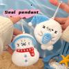 Plush Seal Keychain Cartoon Animal Doll Bag Pendant Cute Sea Lion for Kids Birthday Party Gifts