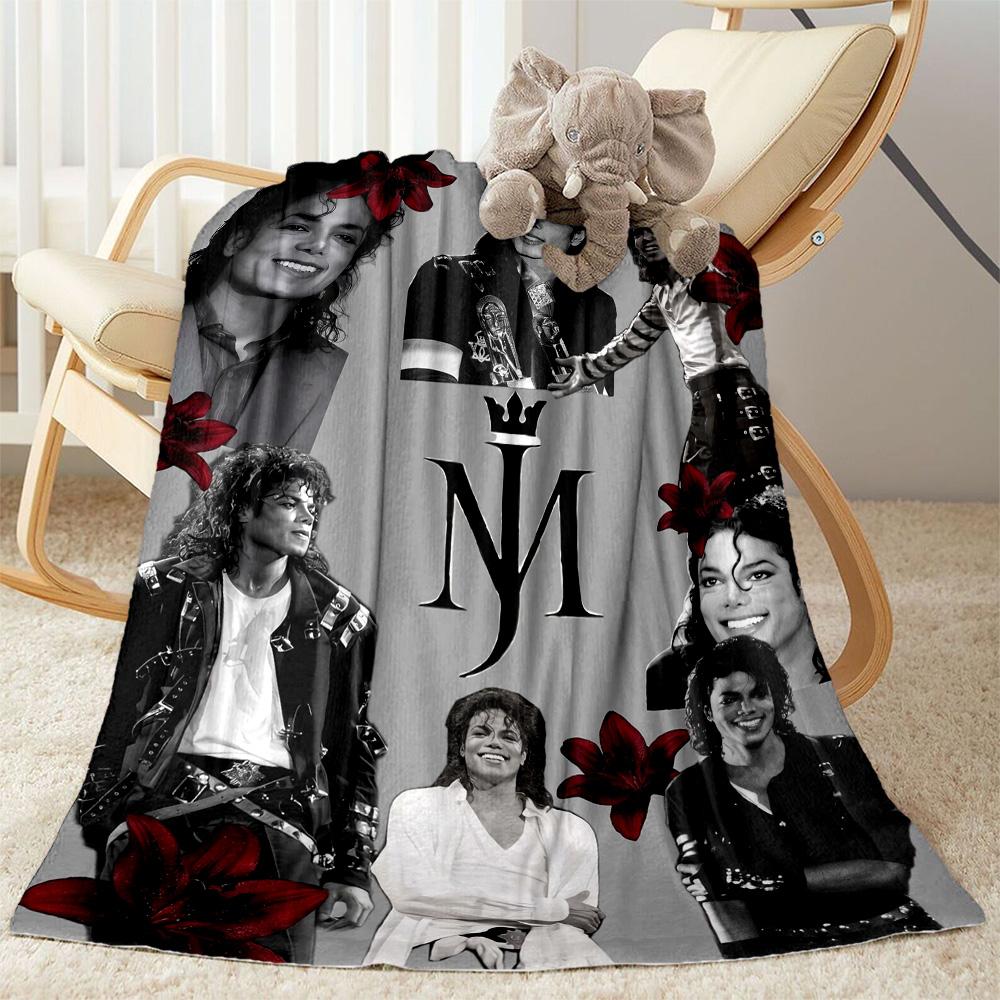 Elvis Presley Performance Blanket Comfortable Suitable for Livingroom Chair Couch for All Occasions Playful Design Birthday Christmas Gift Blanket