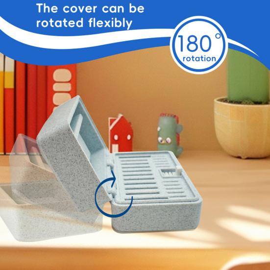 Memory Card Storage Box Large Capacity Waterproof Shock Resistant Lightweight Portable SD Card Carrying Box Holder