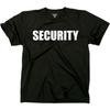 Футболка GunShowTees Безопасность Мероприятие Двусторонняя Печать Безопасность Мероприятия Передняя и Задняя Печать