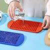 Food Level Silicone Ice Cube Maker 160 Square Tray Ice Cream Mold Summer Drink Wine Milk Tea Ice Cube Mold Kitchen Supplies