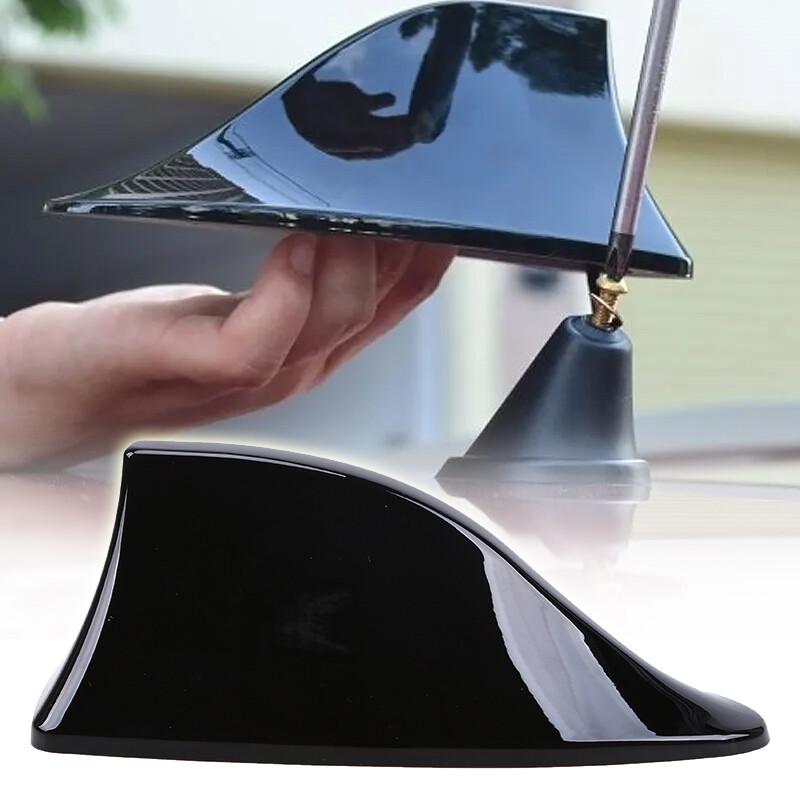 Shark Fin Style Roof Aerial Car Antenna Black Radio FM/AM Cover Accessories US
