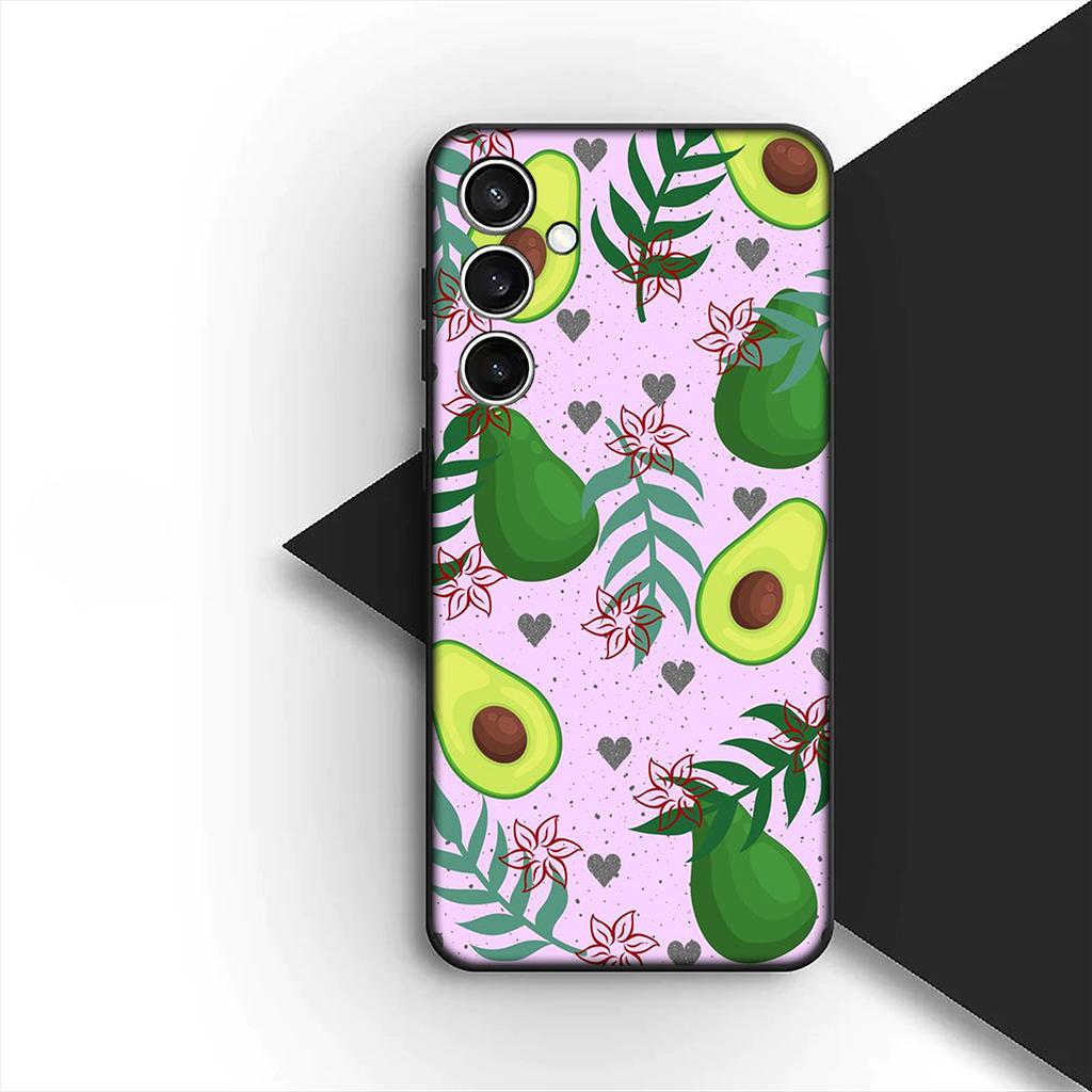 Cover for Motorola Moto G86 G57 E14 E15 G14 G34 G67 G84 G24 A54 G15 Power E22 Casing Phone Case Avocado Strawberry fruit Summer