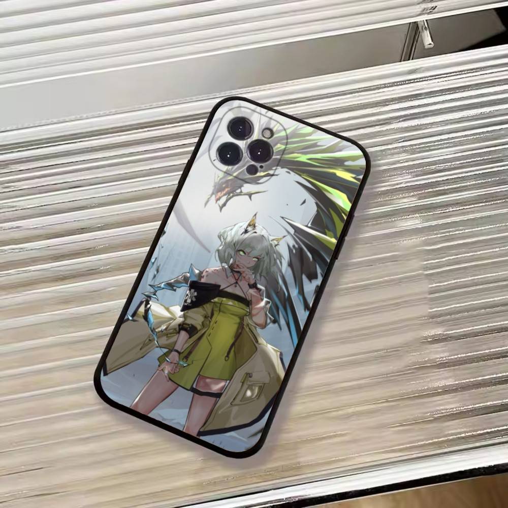 Чехол для телефона Arknights Силиконовый Мягкий Для IPhone 17 16 15 14 13 12 11 X XR Plus Pro Max Plus
