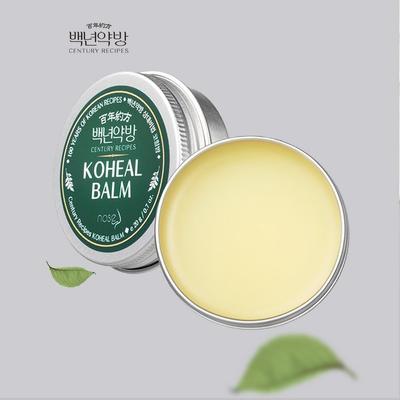 Baeknyeon Pharmacy Koheal Balm натуральное травяное лекарство, заложенность носа, увлажняющее средство для носа, мазь от ринита, крем, 20 г,