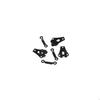 Agrafe pour pantalon - BOHIN - 9 mm - Noire - Pack de 3