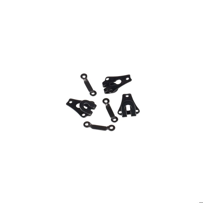 Agrafe pour pantalon - BOHIN - 9 mm - Noire - Pack de 3