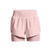 2-in-1 Woven Training Shorts Women Bottoms Pink 1361154-658