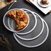 6-12 Inch Metal Net Non Stick Pizza Screen Pan Baking Tray New Seamless Aluminum Metal Net Bakeware Kitchen Tools Pizza