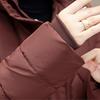 Fashion Winter Long Coat Female Warm Parkas Hooded Casual Thick Middle Age Women Jackets