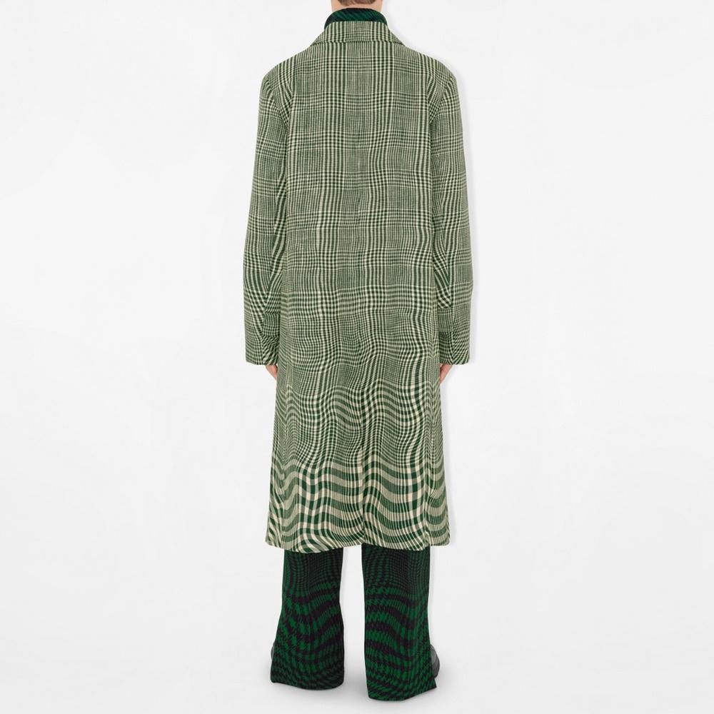Burberry Knitted Sweatpants Men's Green 80811541