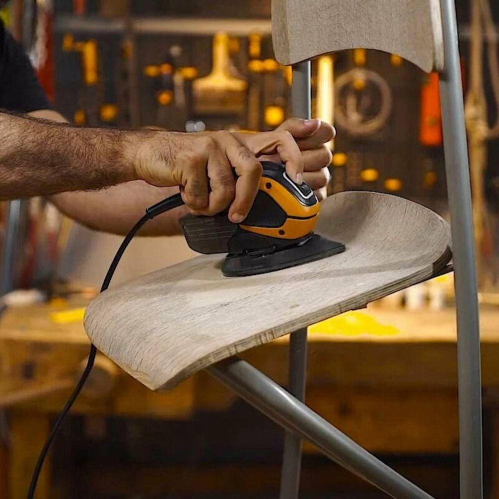 Steel Plate Triangular Oscillating Tool Quick Release Triangle  Sandpaper  Oscillating Power Tools