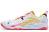 [Linin] HAWKEYE 2.0 Table Tennis Shoes, Unisex, Grip, Breathable, White, Yellow APTT005-2H 28.5CM