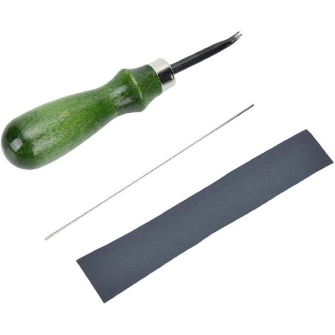 0.6mm-1.4mm Tandy Pro Beveler Professional Beveler for DIY Leather Craft Cutting Tool(0.6mm)