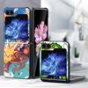 Аниме Dragon Ball Крутой Задний Чехол для Телефона Funda Case для Samsung Galaxy Flip3 Flip7 FE Z Flip 7 6 5 4 3 Flip5 Flip6 Flip4