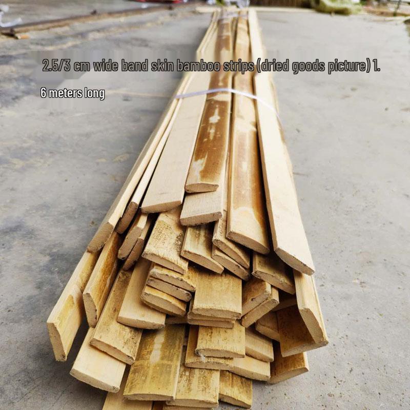 Bamboo Strip & Pole Greenhouse Fence for Plant Support