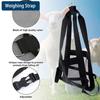 100KGS Calf Sling for Weighing Animals Calf Scale Hanging Weight Scale Sling with Adjustable Straps for Weighing Calves Lambs Goats Baby Alpacas