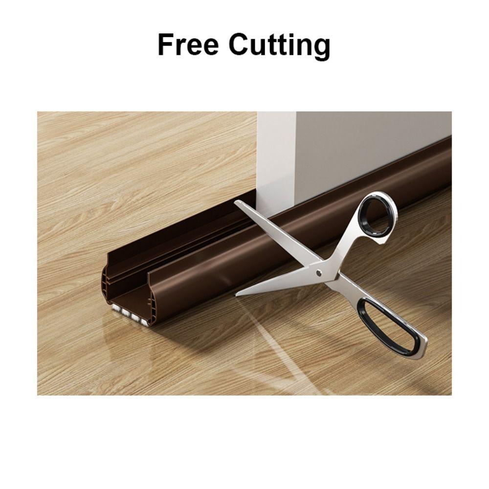 Felt Door Draft Stopper Seal Strip For Home Dustproof Soundproof Weather Stripping 93*5cm Door Bottom Guard