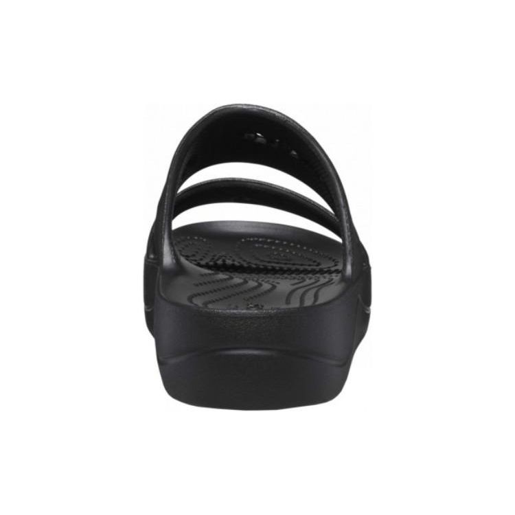 Crocs Baya Platform Clog Comfortable Lightweight Slide Sandals Unisex Clogs Black 208188-001