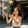 World Footbag, Плетеные вручную мячи для жонглирования для детей и взрослых, Мягкая игрушка для снятия стресса для игр и развлечений на открытом воздухе