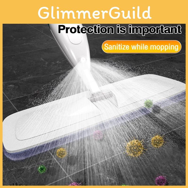 Водонепроницаемая швабра-спрей с телескопической ручкой и насадками из микрофибры для ухода за твердыми полами