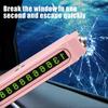 Metal Car Temporary Parking Telephone Number Plate Emergency Broken Window For Mitsubishi Ralliart Lancer Outlander ASX Galant