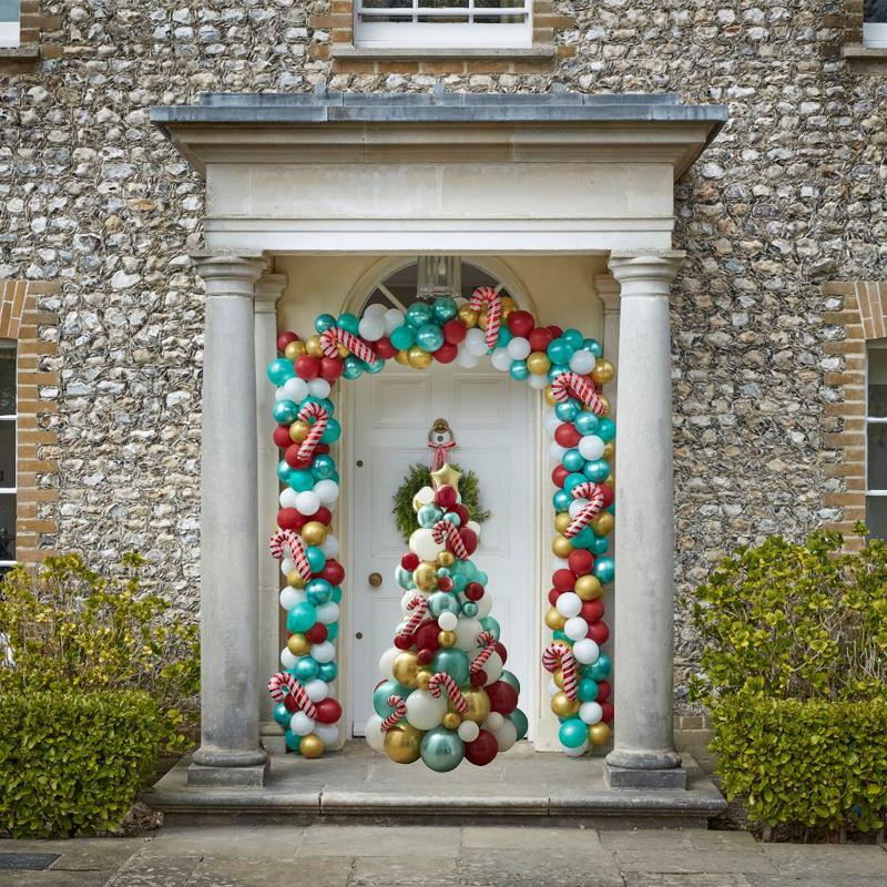 116 шт. Рождественские елки, новинка, конфеты, воздушные шары, украшения, арка, комплект, рождественские украшения