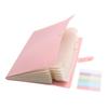 Accordion Folder A4 with 12 Compartments Folders with Macaron Color Labels Portable File Organization Suitable for School Use