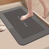 60*90cm Non-Slip Bathroom Absorbent Diatomite Mat, Soft and Super High Quality Quick-Dry Shower Rug