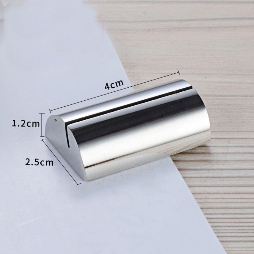 Funny Menu Memo Holder Solid Number Sign Holder Label Holder  Wedding Anniversary