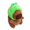 Cute Toy Simulation Capybara Pendant Cartoon Capybara Fluffty Animal Doll  Birthday Gift