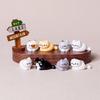 8Pc Cute Cat Animal Decoration Resin Craft Miniature Figure Tiny For Bonsai Fairy Garden Home Decor