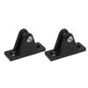 2PCS Marine Boat Deck Hinge Mount Nylon Bimini Top Fitting Hardware Marine Awning Hardware Accessories