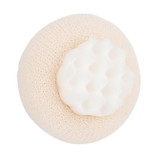 Подсолнух Присоска Губка для ванны Глубокое отшелушивание Массаж Уход за кожей Губка для ванны Пенообразователь для геля для душа