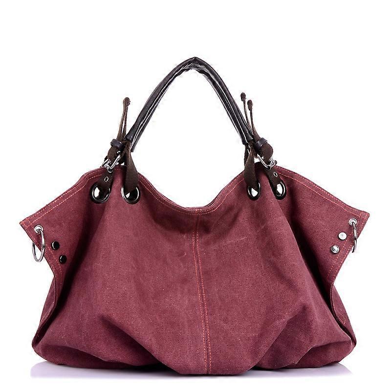 Women Canvas Messenger Bags Female Crossbody Bags Solid Shoulder Bag Fashion Casual Designer Female Handbag Large Capacity Tote