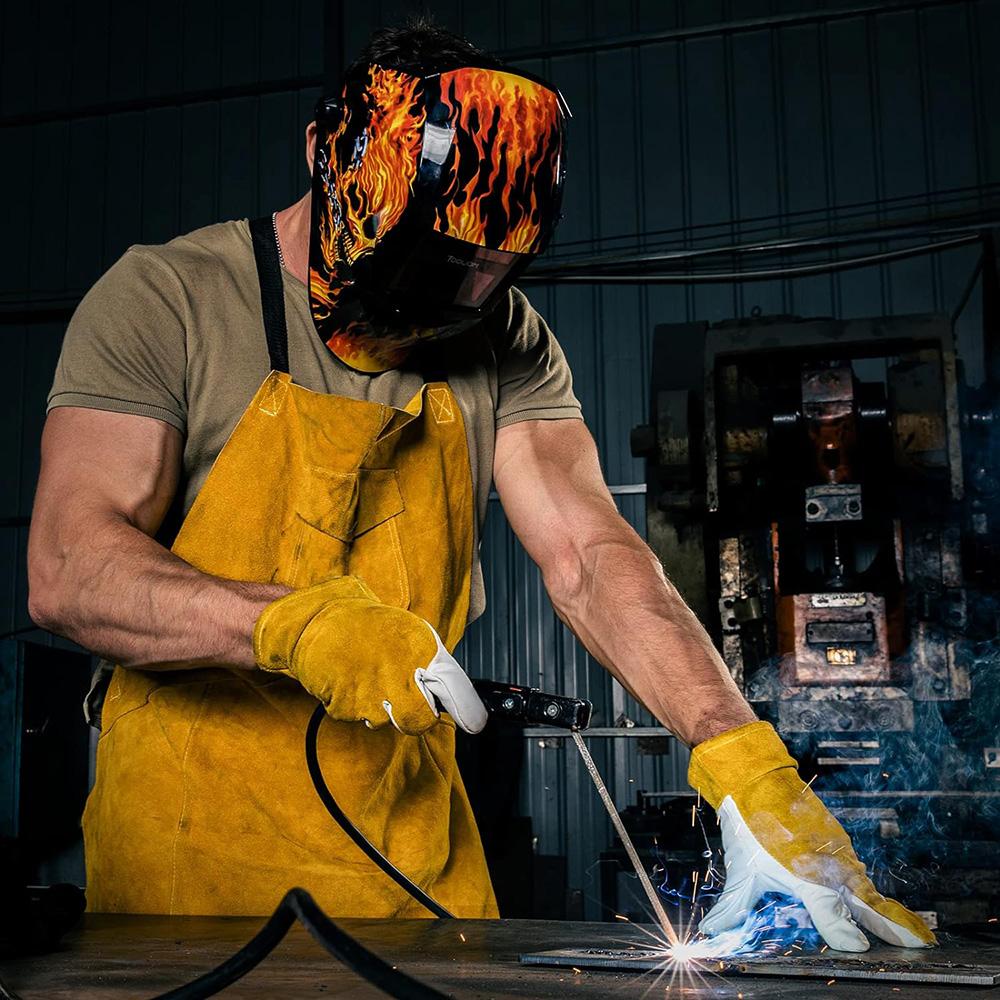 Сварочная маска профессиональная автоматическая затемняющаяся сварочная маска настоящий цвет для дуговой сварки STICK TIG MIG автоматическая маска сварщика