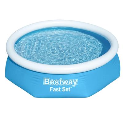Бассейн Bestway FastSet, 244см x 61см Круглый Надувной Бассейн, 57448
