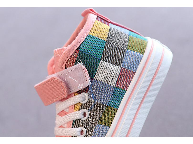 Kids' British Style Canvas Shoes - 2022 Spring/Autumn Anti-Skateboard Casual Shoes for Boys & Girls