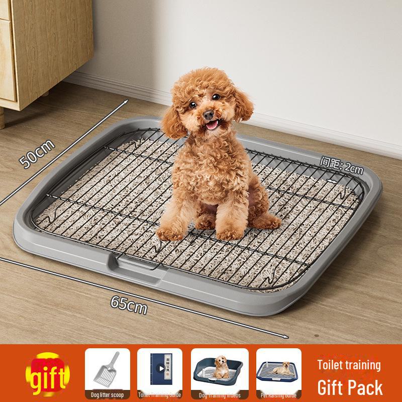 Туалет для домашних собак - чистый табурет-горшок с защитой от наступания для всех размеров