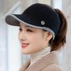 Hats For Women Autumn Winter Sports Empty Top Caps Female Knitted Warm Baseball Cap Fashion Running Golf Sun Hat