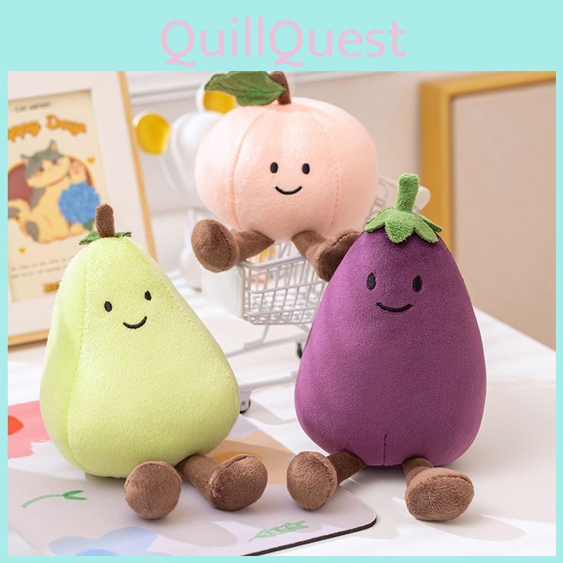 Vegetables Fruits Cartoon Plush Toy Stuffed Doll For Childrens Decoration Room